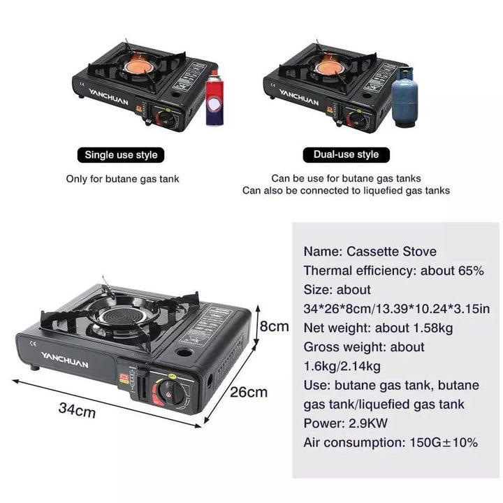 Rechaud a gaz portable - La boutique secrète