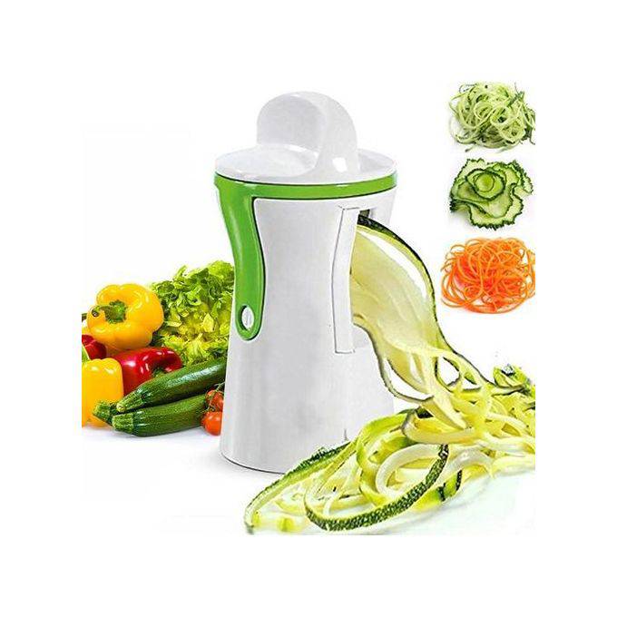 Coupe Légumes en Spirale - BLANC - La boutique secrète